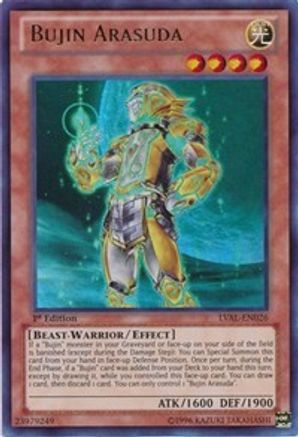 Bujin Arasuda (LVAL-EN026) - Legacy of the Valiant 1st Edition