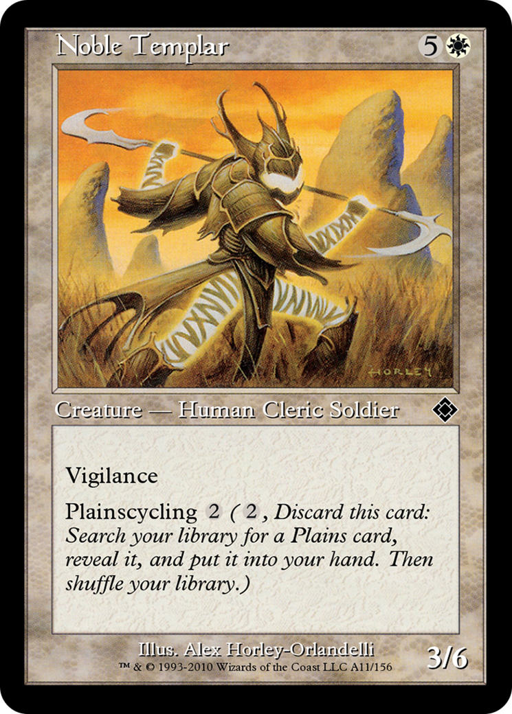 Noble Templar (TD0-A11) - Magic Online Theme Decks