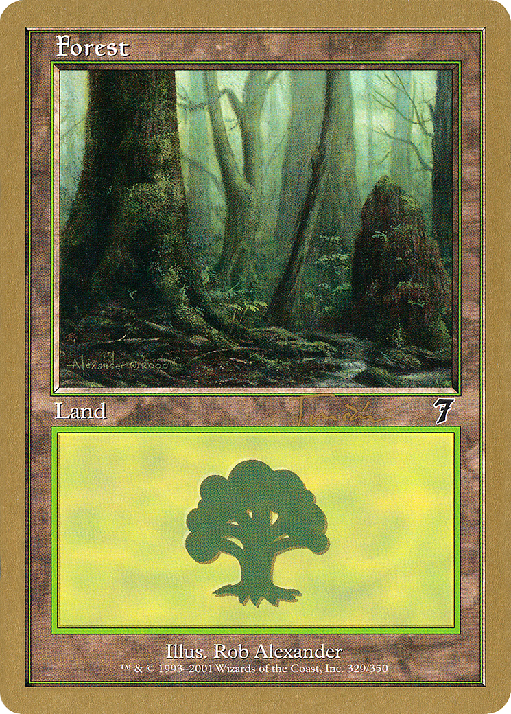Forest (WCD-JT329) - World Championship Decks 2001