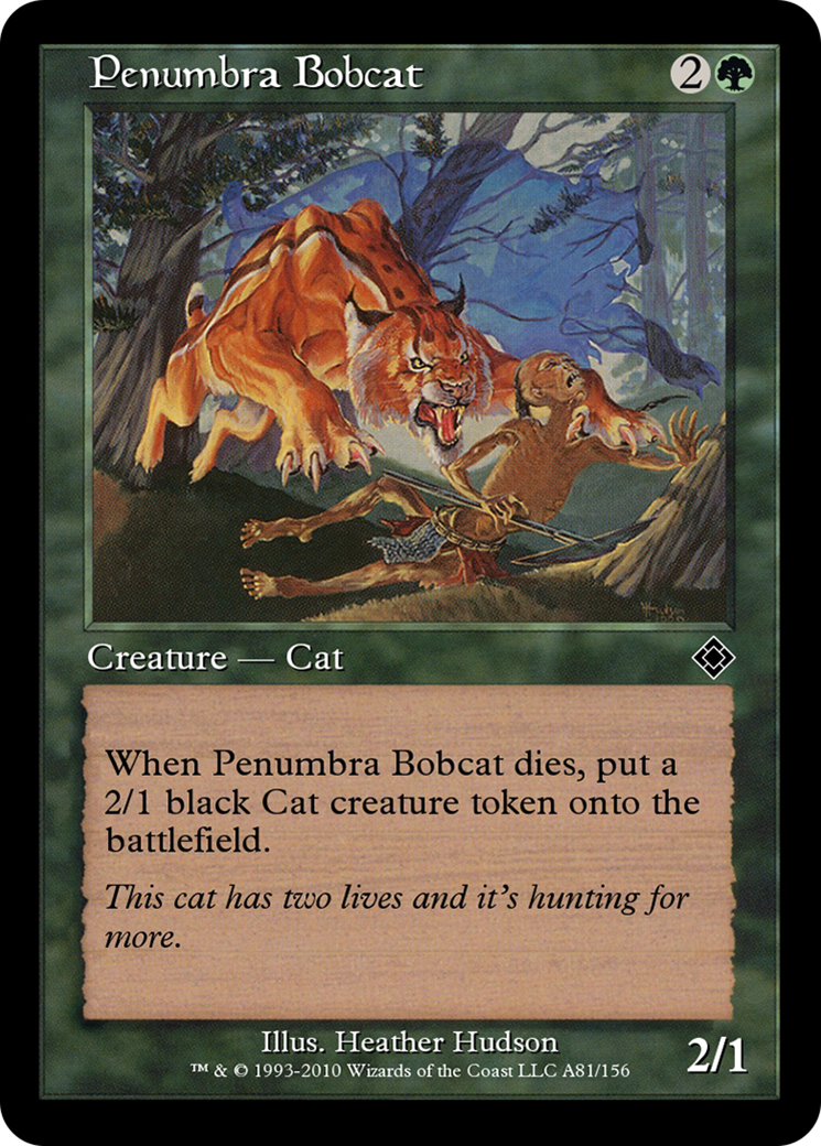 Penumbra Bobcat (TD0-A81) - Magic Online Theme Decks