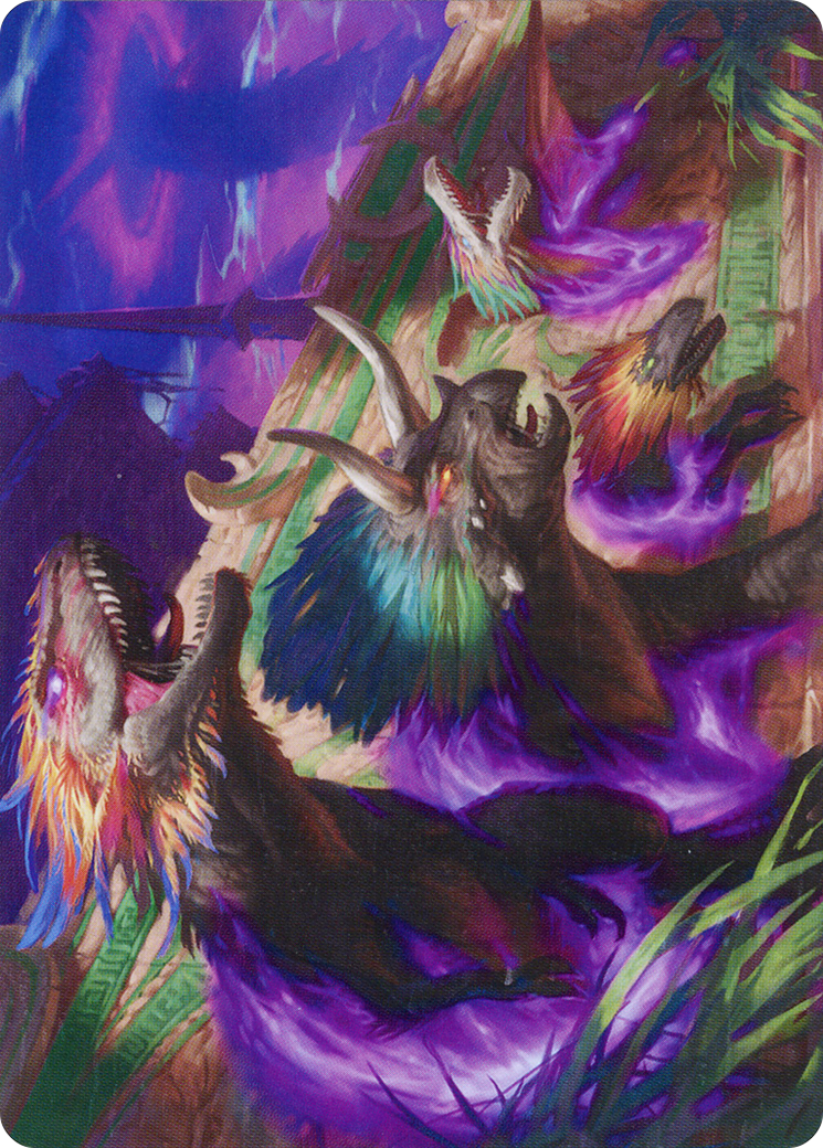 Burning Sun's Fury // Burning Sun's Fury (AMOM-029) - March of the Machine Art Series (Borderless)