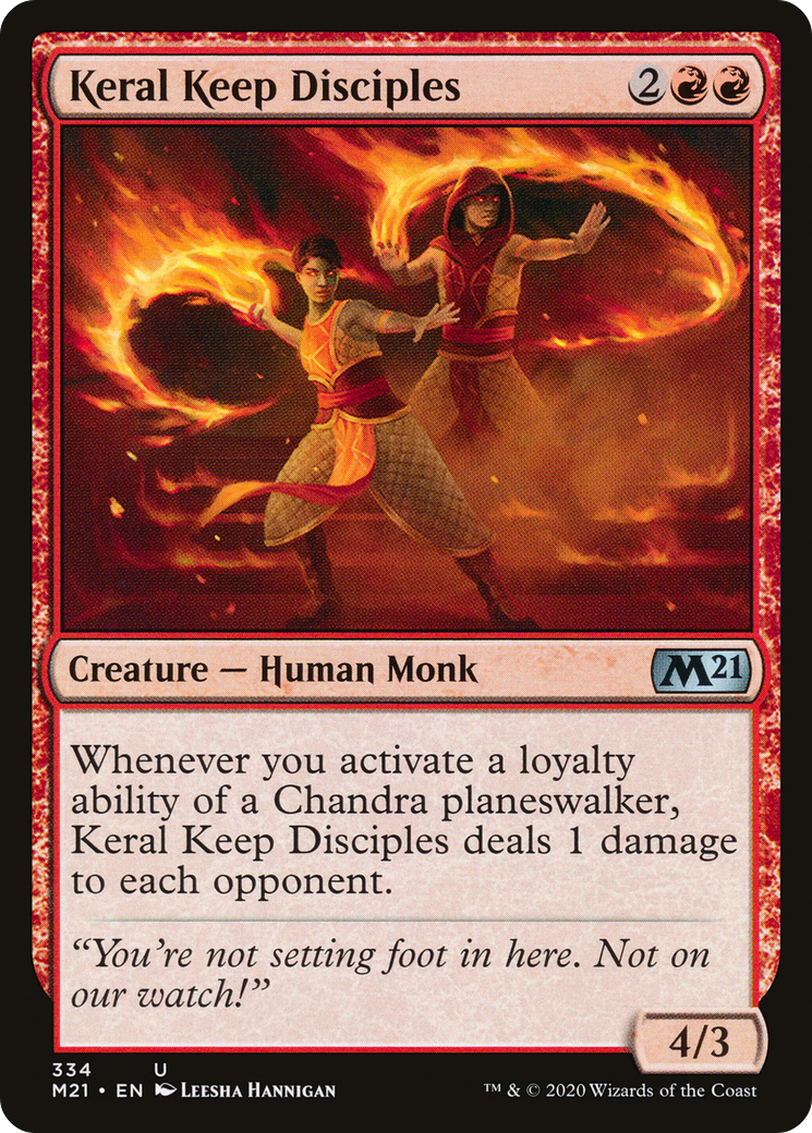 Keral Keep Disciples (M21-334) - Core Set 2021