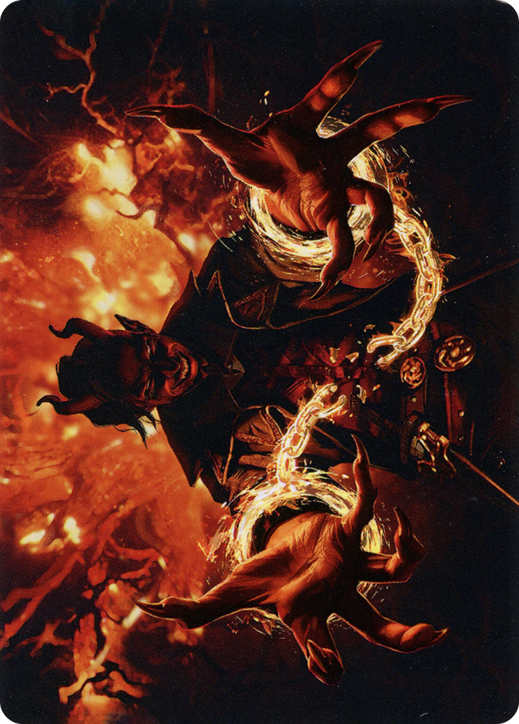 Tibalt's Trickery // Tibalt's Trickery (AKHM-038) - Kaldheim Art Series (Borderless) Foil