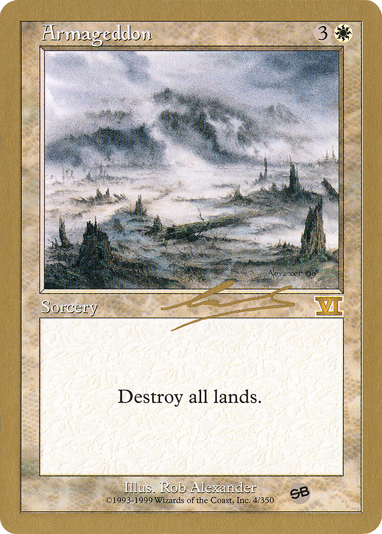 Armageddon (WCD-NL4SB) - World Championship Decks 2000