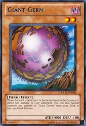 Giant Germ (Blue) (DL12-EN003) - Duelist League Promo Unlimited