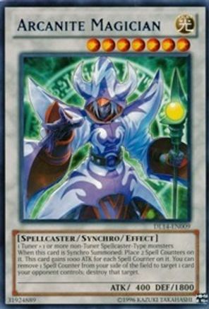 Arcanite Magician (Blue) (DL14-EN009) - Duelist League Promo Unlimited