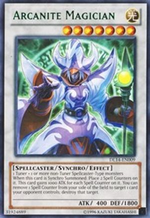 Arcanite Magician (Green) (DL14-EN009) - Duelist League Promo Unlimited