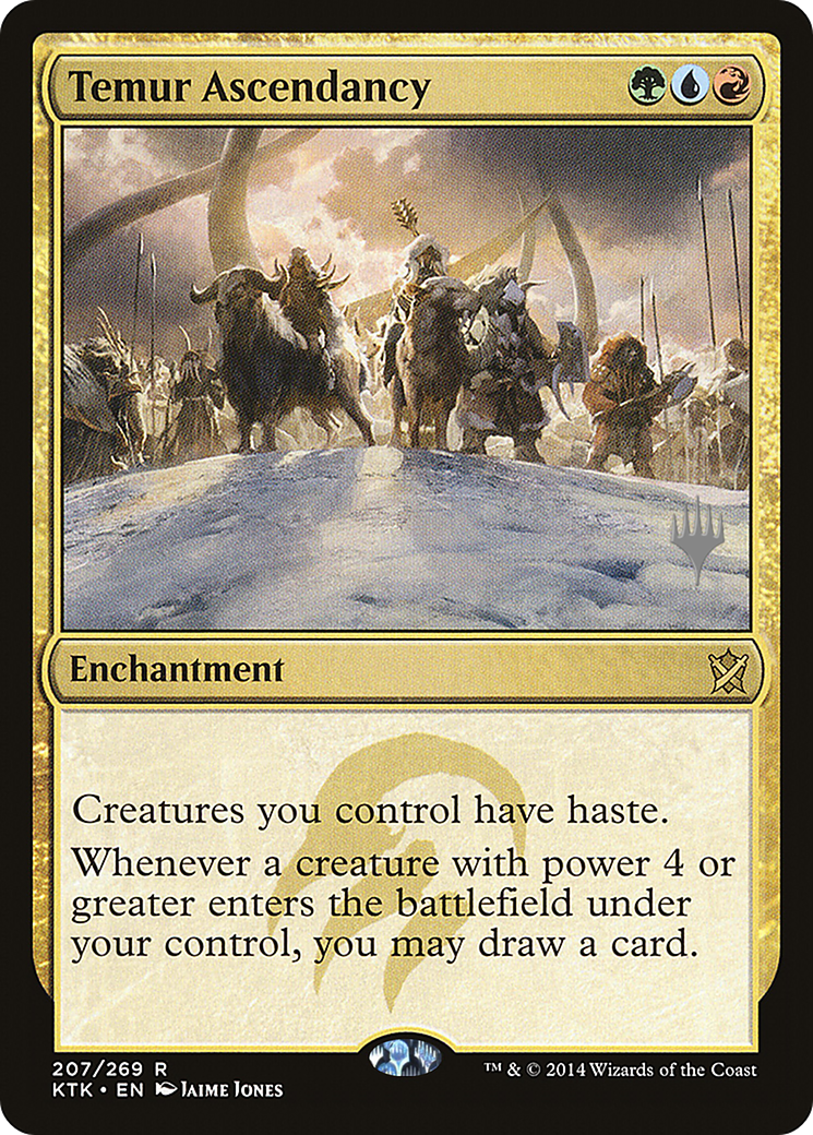 Temur Ascendancy (PPM21-207P) - Khans of Tarkir Promos