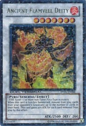 Ancient Flamvell Deity (DT04-EN088) - Duel Terminal 4 Limited