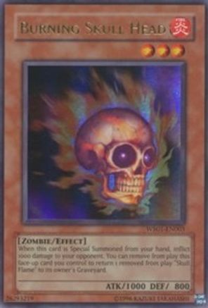 Burning Skull Head (WB01-EN003) - Yu-Gi-Oh! 5D's Wheelie Breakers Promotional Cards Unlimited
