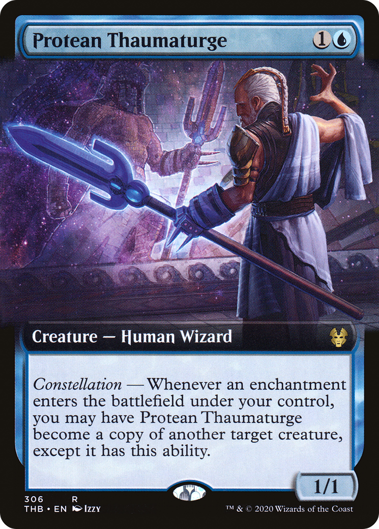 Protean Thaumaturge (THB-306) - Theros Beyond Death: (Extended Art)
