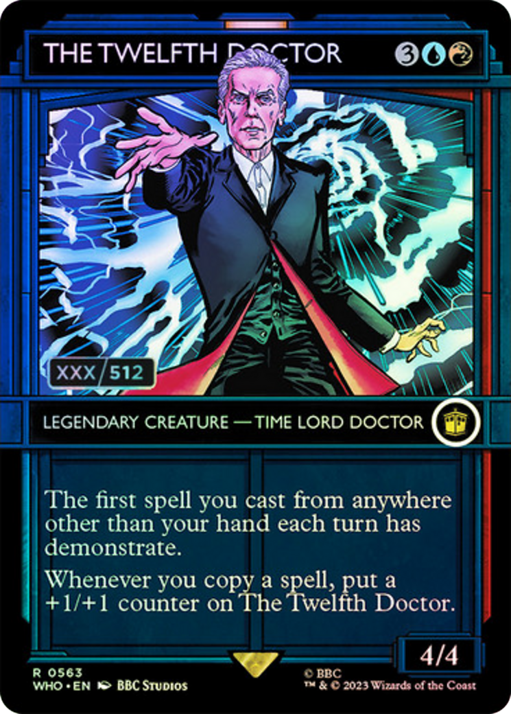 The Twelfth Doctor (WHO-563Z) - Doctor Who: (Showcase) (Borderless) Foil