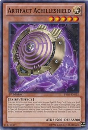 Artifact Achilleshield (PRIO-EN015) - Primal Origin 1st Edition