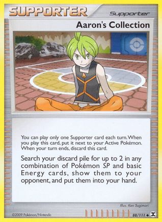 Aaron's Collection 088/111 - Reverse Holofoil Rising Rivals - Uncommon