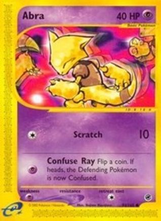 Abra 093/165 - Reverse Holofoil Expedition - Common