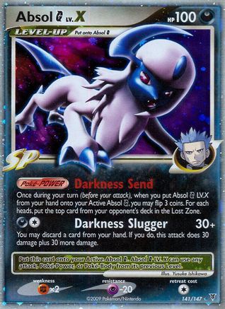 Absol G Lv.X 141 - Holofoil Supreme Victors - Ultra Rare