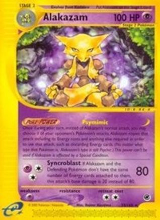 Alakazam (33) 033/165 Expedition - Rare
