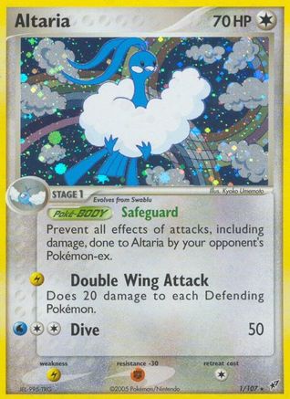 Altaria 001 - Reverse Holofoil Deoxys - Holo Rare