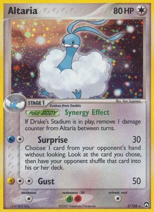 Altaria 002 - Holofoil Power Keepers - Holo Rare