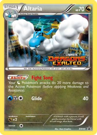 Altaria BW48 - Holofoil Black and White Promos - Promo