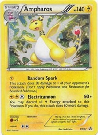 Ampharos BW67 - Holofoil Black and White Promos - Promo