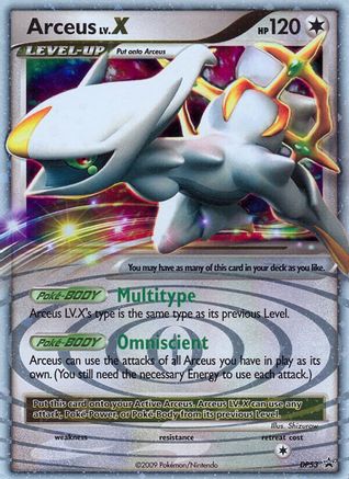 Arceus LV.X DP53 - Holofoil Diamond and Pearl Promos - Promo