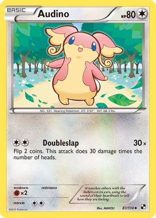 Audino 087/114 Black and White - Uncommon
