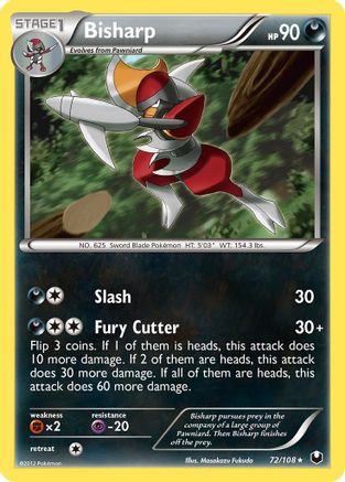 Bisharp (72) 072 Dark Explorers - Rare