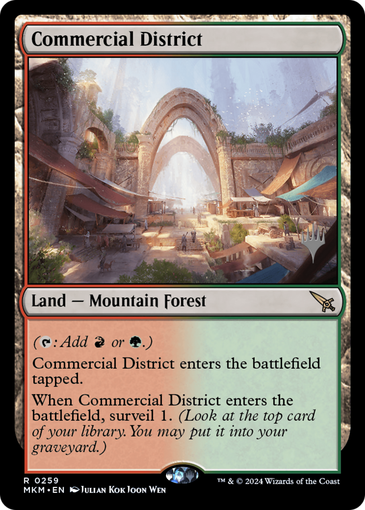 Commercial District (PPMKM-259P) - Murders at Karlov Manor Promos