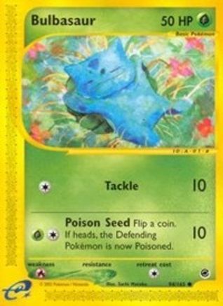 Bulbasaur (94) 094/165 Expedition - Common
