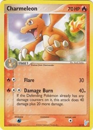 Charmeleon 003 EX Trainer Kit 2 Plusle & Minun - Common