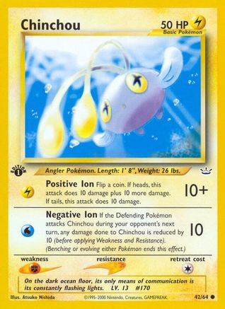 Chinchou 042/64 - Unlimited Neo Revelation - Common