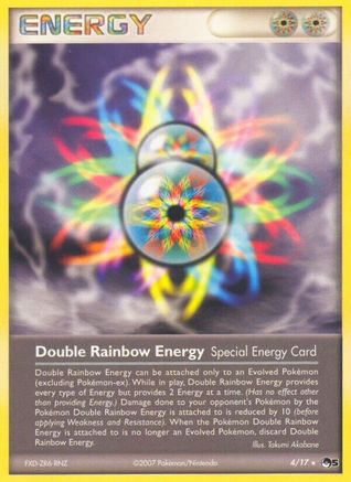 Double Rainbow Energy 004 - Holofoil POP Series 5 - Rare