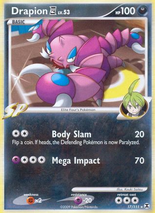 Drapion E4 017 Rising Rivals - Rare