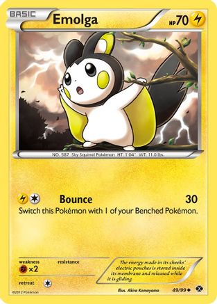 Emolga 049/99 Next Destinies - Uncommon