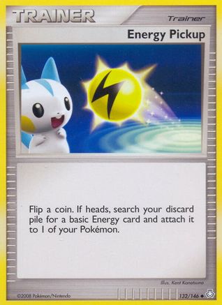 Energy Pickup 132 - Reverse Holofoil Legends Awakened - Uncommon