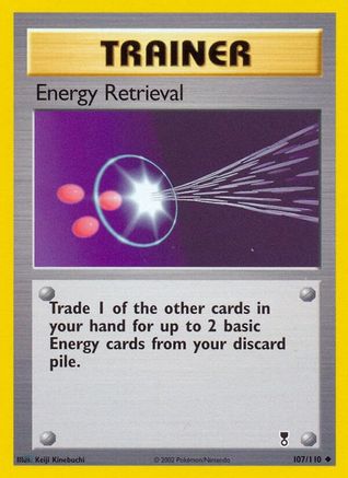 Energy Retrieval 107/110 Legendary Collection - Uncommon