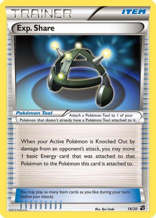 Exp. Share 018/20 - Holofoil Dragon Vault - Holo Rare