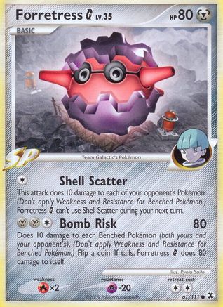 Forretress G 061 Rising Rivals - Common