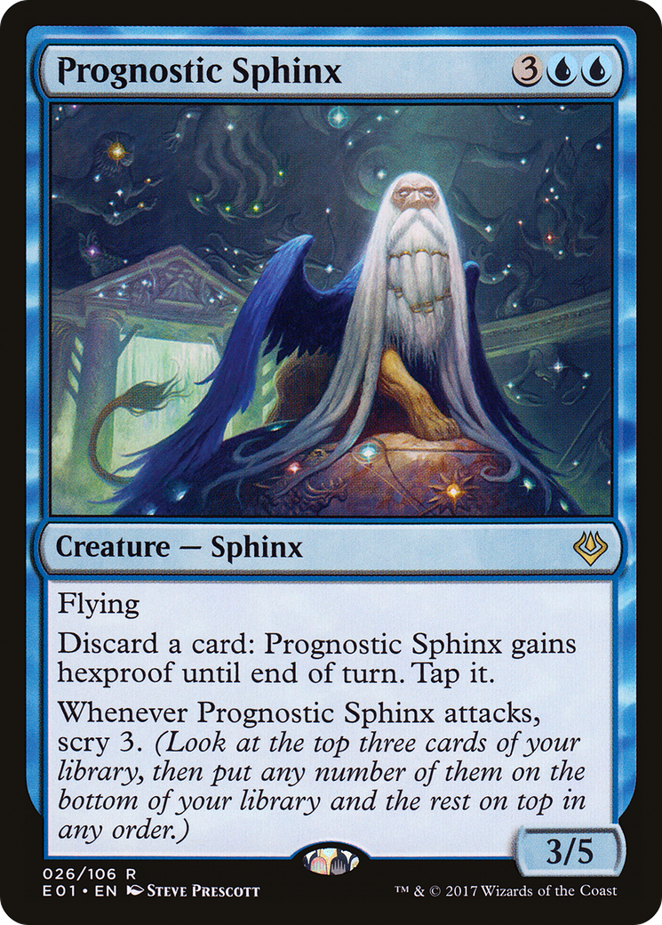 Prognostic Sphinx (AC2-026) - Archenemy: Nicol Bolas
