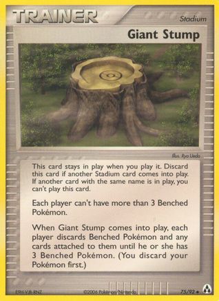 Giant Stump 075 Legend Maker - Uncommon