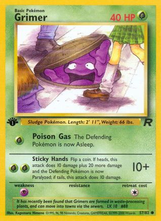 Grimer 057/82 - Unlimited Team Rocket - Common