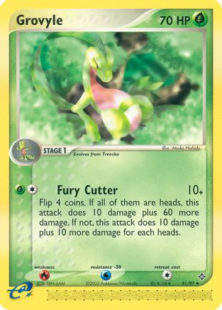 Grovyle 031 Dragon - Uncommon
