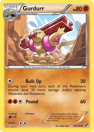 Gurdurr 060 Black and White - Uncommon