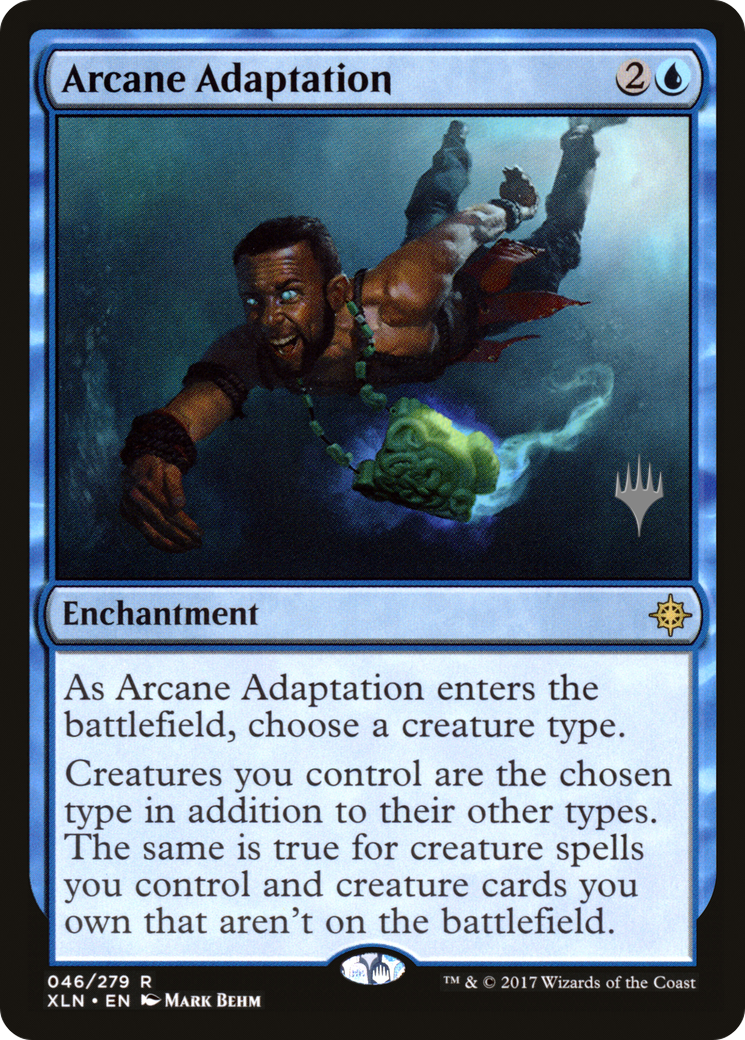 Arcane Adaptation (PPM20-46P) - Ixalan Promos Foil