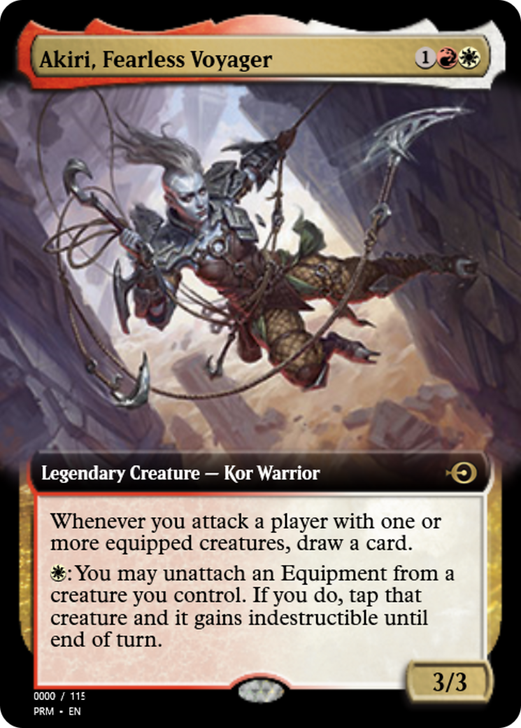 Akiri, Fearless Voyager (PRM-83808) - Magic Online Promos