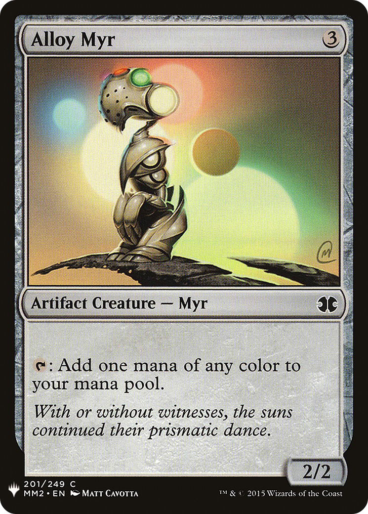 Alloy Myr (LIST-MM2-201) - The List