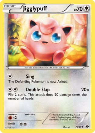 Jigglypuff 078/99 Next Destinies - Uncommon
