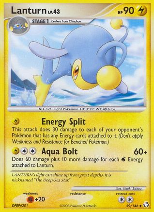 Lanturn (59) 059 Legends Awakened - Uncommon