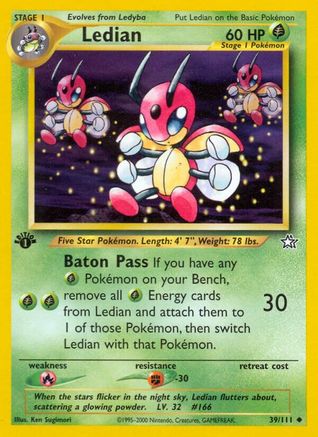 Ledian 039/111 - Unlimited Neo Genesis - Uncommon